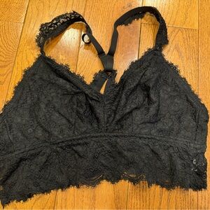 Aerie Black lace Bralette